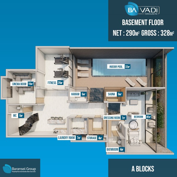 BaVadi Exclusive A; Luxury Sea view Villas for Sale in Kalkan Antalya