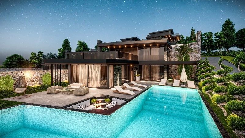 BaVadi Exclusive B; Luxury Sea view Villas for Sale in Kalkan Antalya