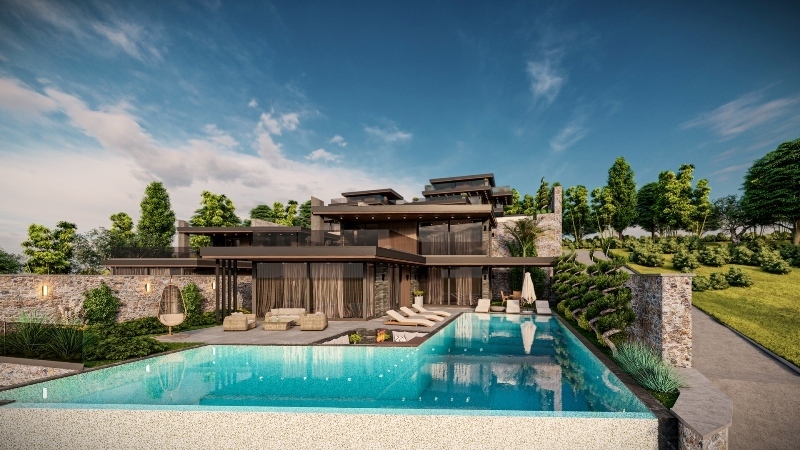 BaVadi Exclusive B; Luxury Sea view Villas for Sale in Kalkan Antalya