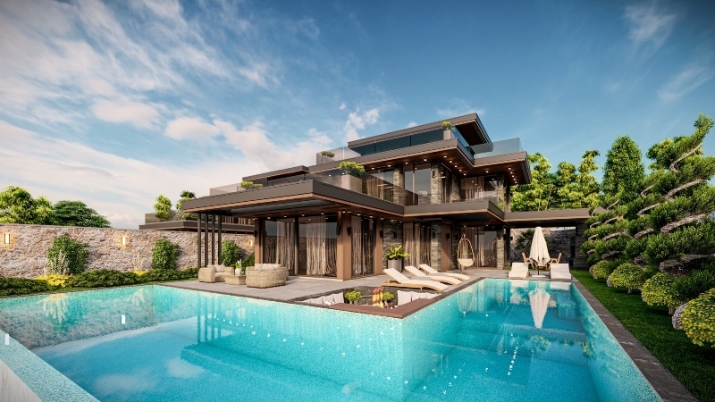 BaVadi Exclusive A; Luxury Sea view Villas for Sale in Kalkan Antalya