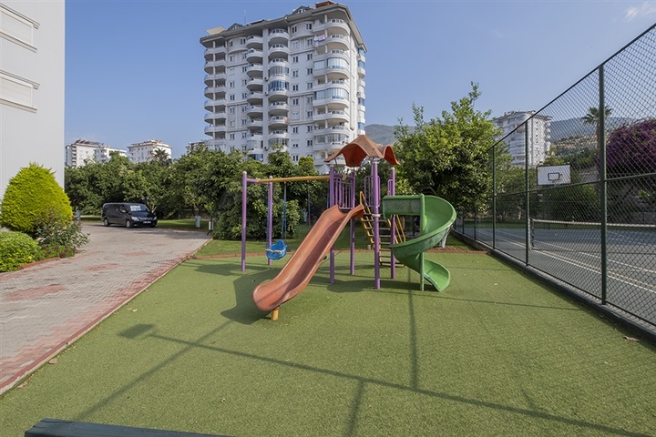 Fully Furnished 1+1 Apartment for sale in Cikcilli Alanya