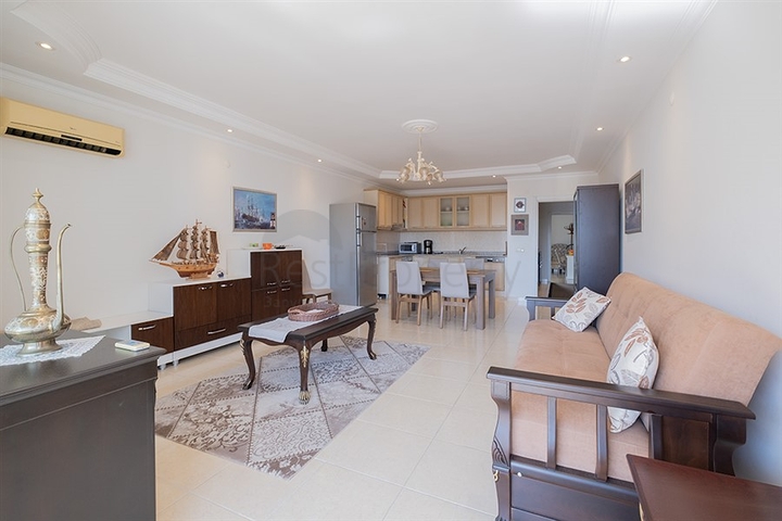 Fully Furnished 1+1 Apartment for sale in Cikcilli Alanya