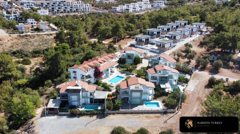 Fully Furnished 3 Bedroom Detached Villa with Pool for Sale in Akbuk Didim