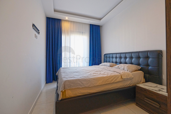 Fully Furnished One Bedroom Flat for Sale in Mahmutlar Alanya