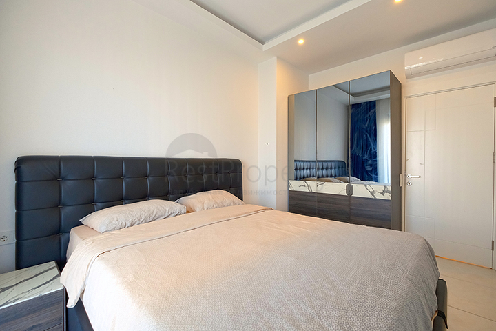 Fully Furnished One Bedroom Flat for Sale in Mahmutlar Alanya