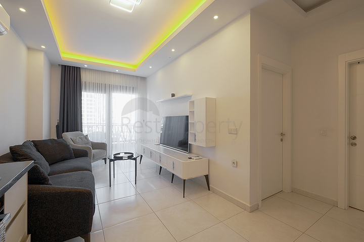 Fully Furnished One Bedroom Flat for Sale in Mahmutlar Alanya