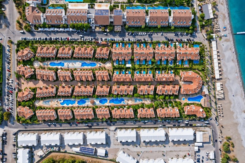 Furnished 1 Bedroom Apartment for Sale in Sunset Beach Club Fethiye Calis Beach