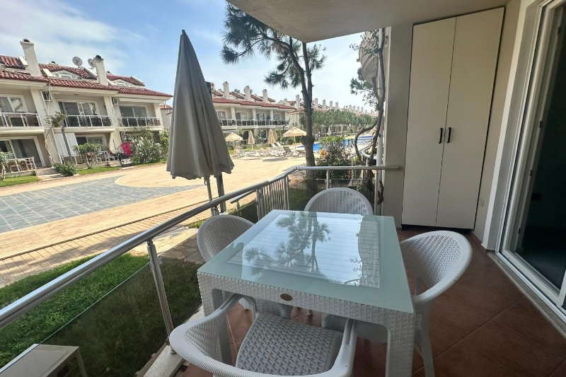 Furnished 1 Bedroom Apartment for Sale in Sunset Beach Club Fethiye Calis Beach
