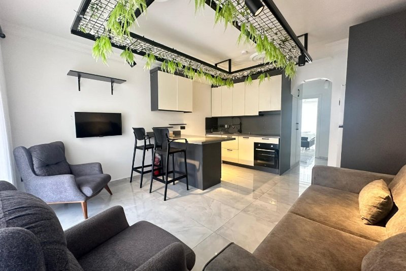 Furnished 1 Bedroom Apartment for Sale in Sunset Beach Club Fethiye Calis Beach