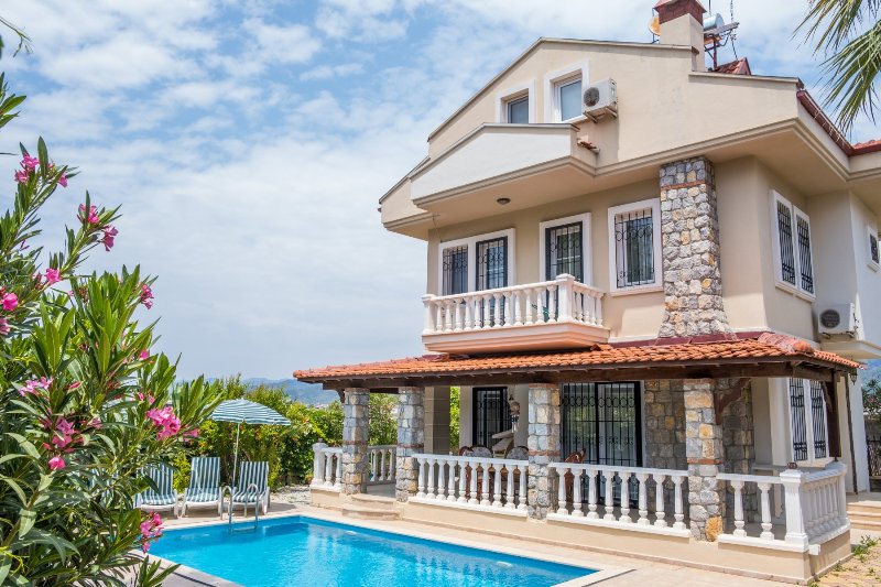 Furnished 4 Bedroom Calis Villa for Holiday Rentals in Fethiye