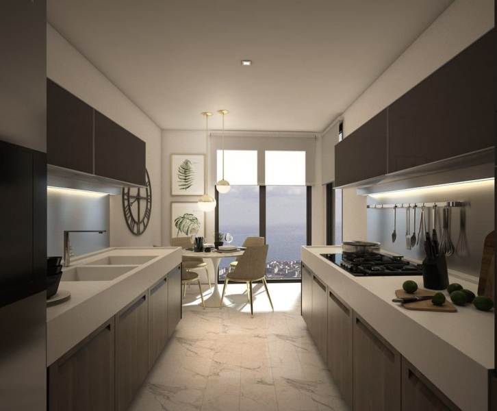 Modern Apartments for Sale in a new Development of Favorist Gol Evleri, Buyukcekmece area of Istanbul. Turkey.