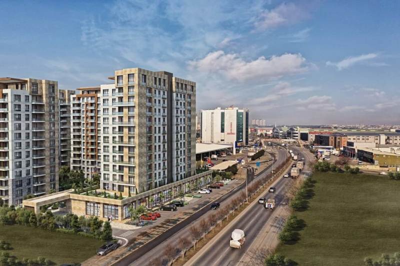 Modern Apartments for Sale in a new Development of Favorist Gol Evleri, Buyukcekmece area of Istanbul. Turkey.