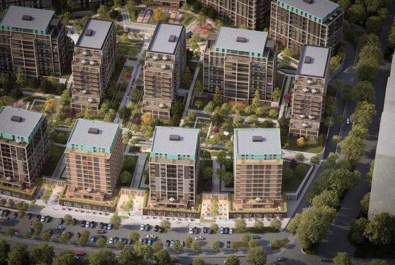 Istanbul Real Estate; Residential Project Ebruli Basaksehir