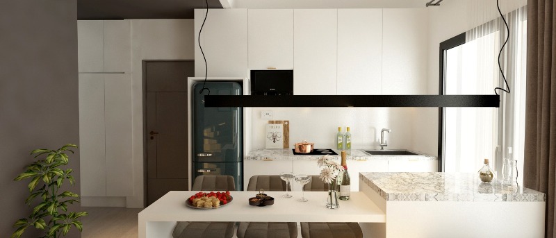 Modern 2 Bedroom Apartments for Sale in Karsiyaka North Cyprus
