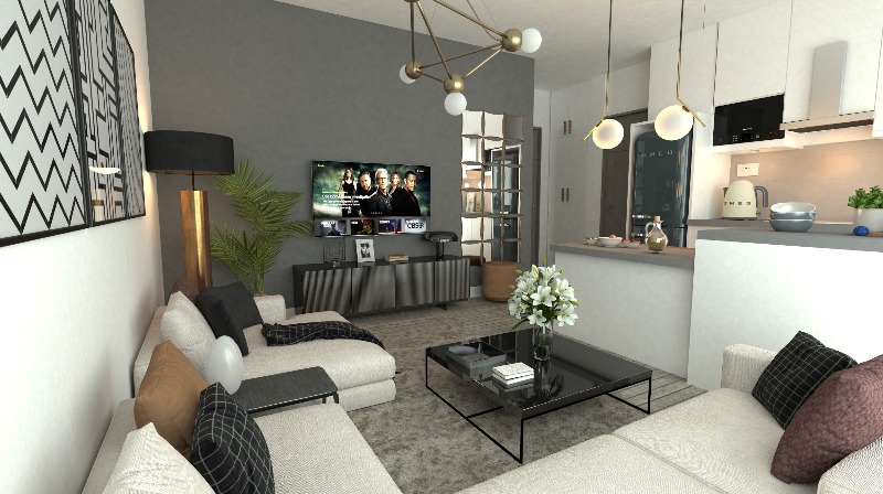 Modern 2 Bedroom Apartments for Sale in Karsiyaka North Cyprus