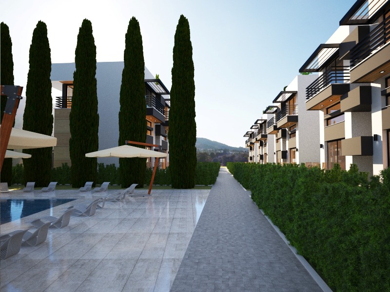 Modern 2 Bedroom Apartments for Sale in Karsiyaka North Cyprus