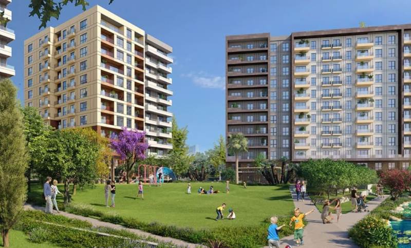Modern Flats for Sale in Sur Yapi Development Antalya