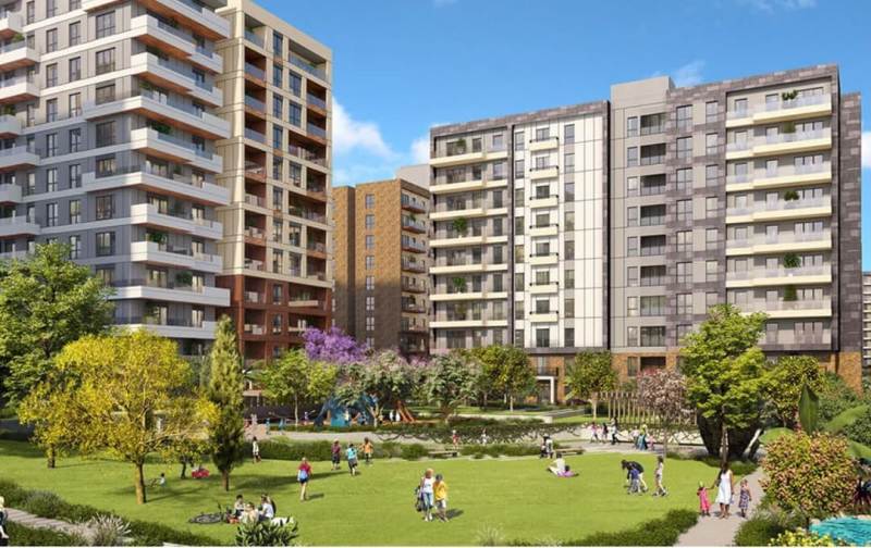 Modern Flats for Sale in Sur Yapi Development Antalya