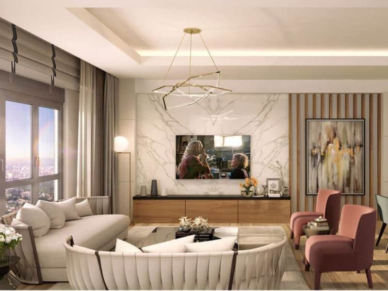 Modern Flats for Sale in Sur Yapi Development Antalya