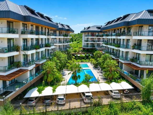 Modern Property for Sale in Alanya Turkey; 1+1 Oba District