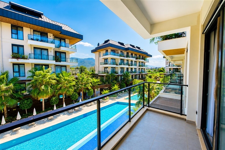 Modern Property for Sale in Alanya Turkey; 1+1 Oba District