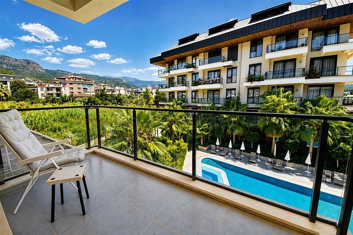 Modern Property for Sale in Alanya Turkey; 1+1 Oba District