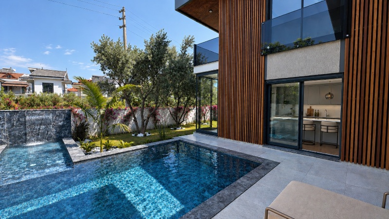 New Built 4 Bedroom Villa in Fethiye Akarca for Sale