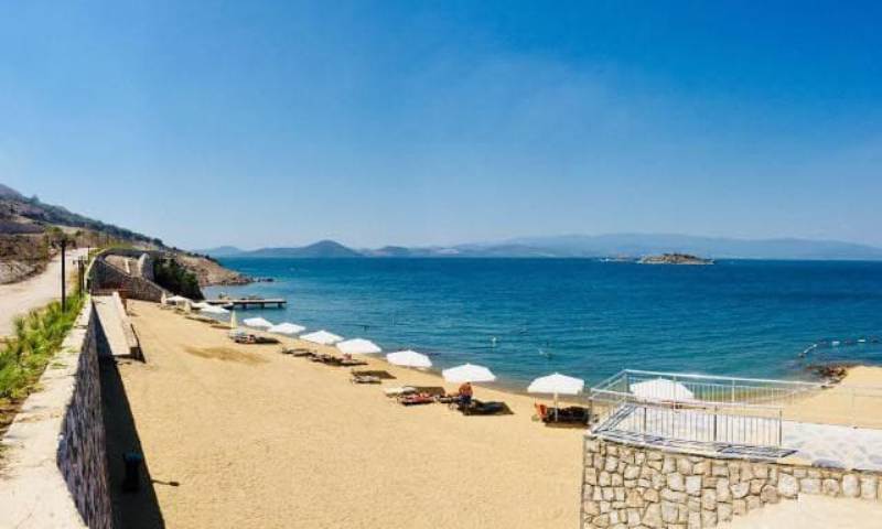 Sea View Properties for Sale in a Beachfront Complex in Bodrum Turkey
