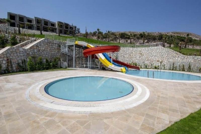 Sea View Properties for Sale in a Beachfront Complex in Bodrum Turkey