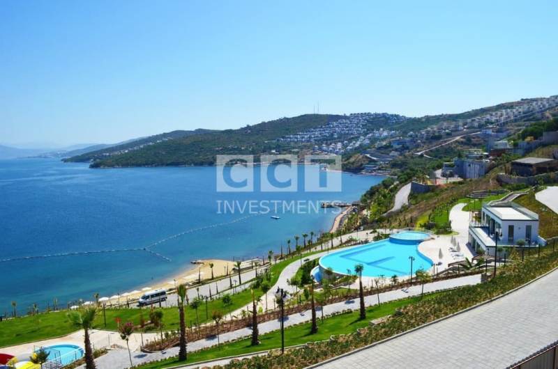 Sea View Properties for Sale in a Beachfront Complex in Bodrum Turkey