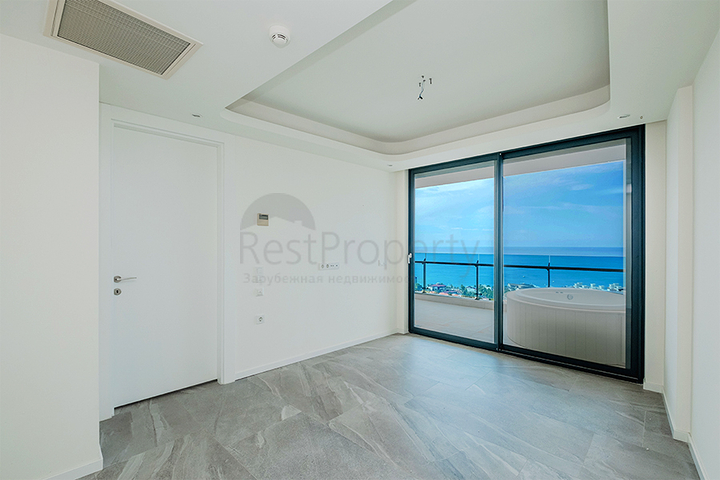 Sea View Luxury Property in a Modern Complex in Konakli Alanya