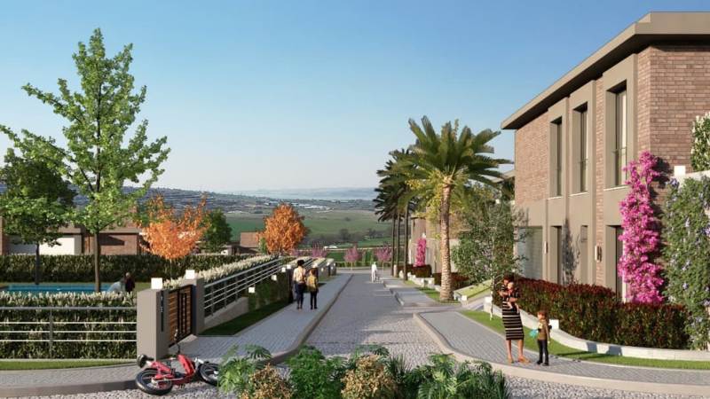 Villa for Sale in Istanbul; Feza Park Project Buyukcekmece